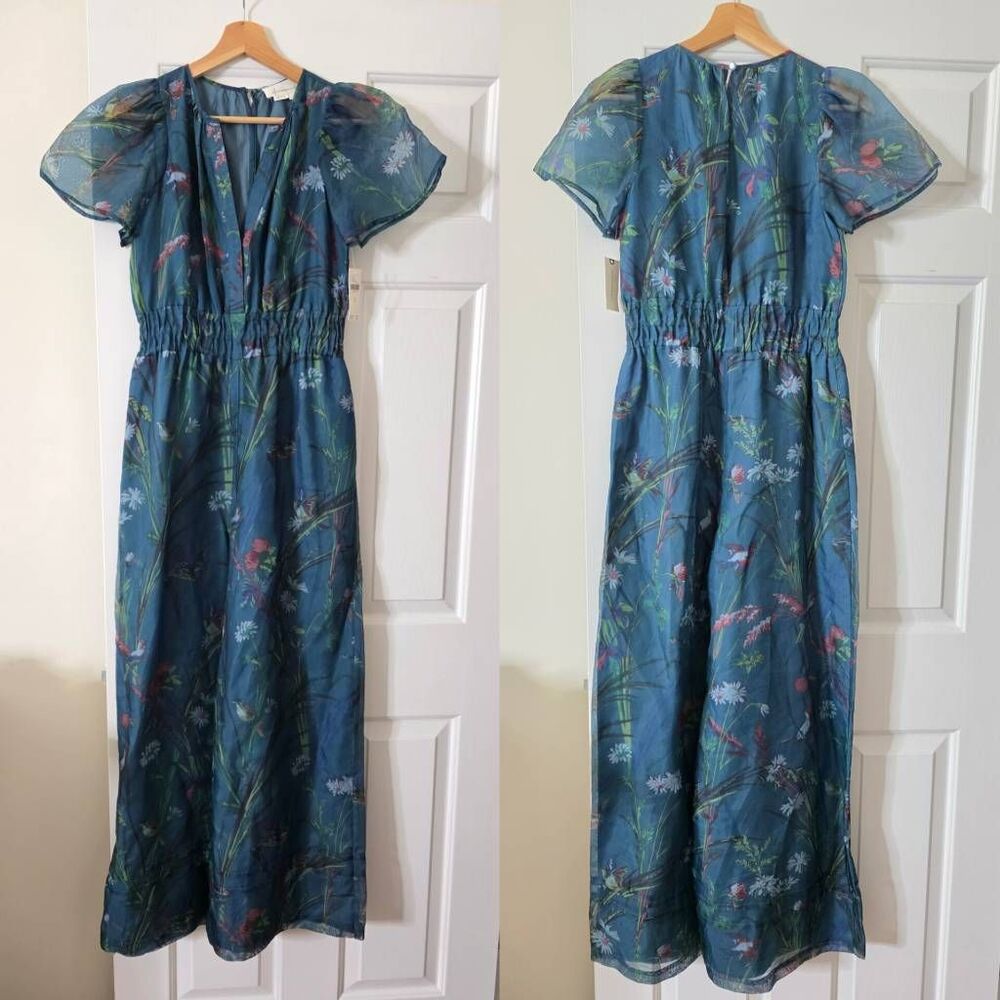 Anthropologie The Somerset Jumpsuit: Silk Edition XS NWT - Picture 2 of 13